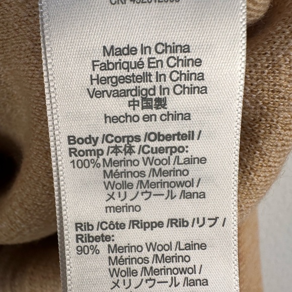 Madewell Merino Wool Pullover Sweater Sz M - Picture 4 of 5